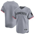Yuxns M.Twins ## Twins Blank Player Gray Home Limited Stitched Jerseys