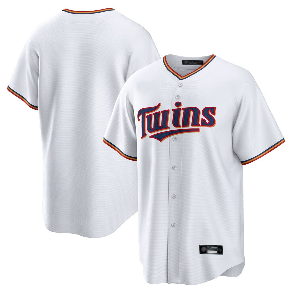 Yuxns M.Twins ## Twins Blank Player White Game Home Stitched Jerseys