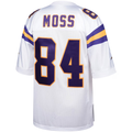 Yuxns M.Vikings 2000 #84 Randy Moss Mitchell & Ness White Authentic Throwback Retired Player Jersey Puhic Game Stitched Jerseys