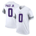 Yuxns M.Vikings #0 Ivan Pace Jr. Player White Alternate Legend Home Game Stitched Jerseys