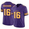 Yuxns M.Vikings #16 Will Reichard Player Purple Limited Alternate Vapor F.U.S.E. Home Game Stitched Jerseys
