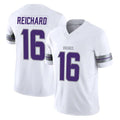 Yuxns M.Vikings #16 Will Reichard Player White Limited Alternate Vapor F.U.S.E. Home Game Stitched Jerseys