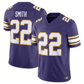 Yuxns MN.Vikings #22 Harrison Smith Purple Vapor F.U.S.E. Limited Jersey Stitched American Stitched Jerseys