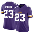 Yuxns M.Vikings #23 James Pierre Player Purple Limited Vapor F.U.S.E. Home Game Stitched Jerseys