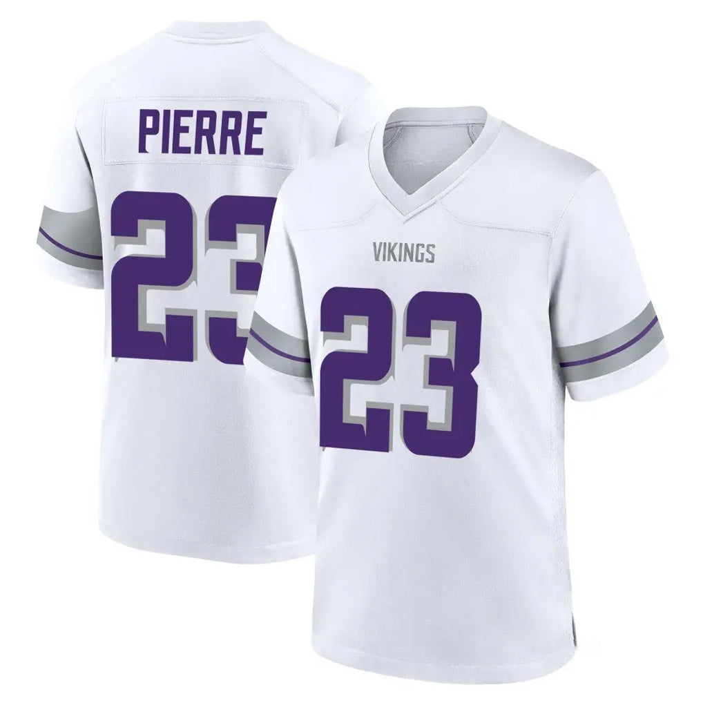 Yuxns M.Vikings #23 James Pierre Player White Alternate Home Game Stitched Jerseys