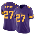 Yuxns M.Vikings #27 Jordan Mason Player Purple Limited Alternate Vapor F.U.S.E. Home Game Stitched Jerseys