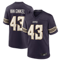 Yuxns M.Vikings #43 Andrew Van Ginkel Purple 2026 Rivalries Collection Game Stitched Jerseys