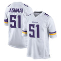 Yuxns M.Vikings #51 Blake Cashman Player White Home Game Stitched Jerseys