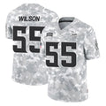 Yuxns M.Vikings #55 Eric Wilson Player Arctic Camo Salute To Service Limited Game Stitched Jerseys