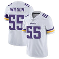 Yuxns M.Vikings #55 Eric Wilson Player White Limited Vapor Untouchable Home Game Stitched Jerseys