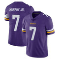 Yuxns M.Vikings #7 Byron Murphy Jr. Player Purple Limited Vapor Untouchable Home Game Stitched Jerseys