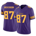 Yuxns M.Vikings #87 T.J. Hockenson Player Purple Limited Alternate Vapor F.U.S.E. Home Game Stitched Jerseys