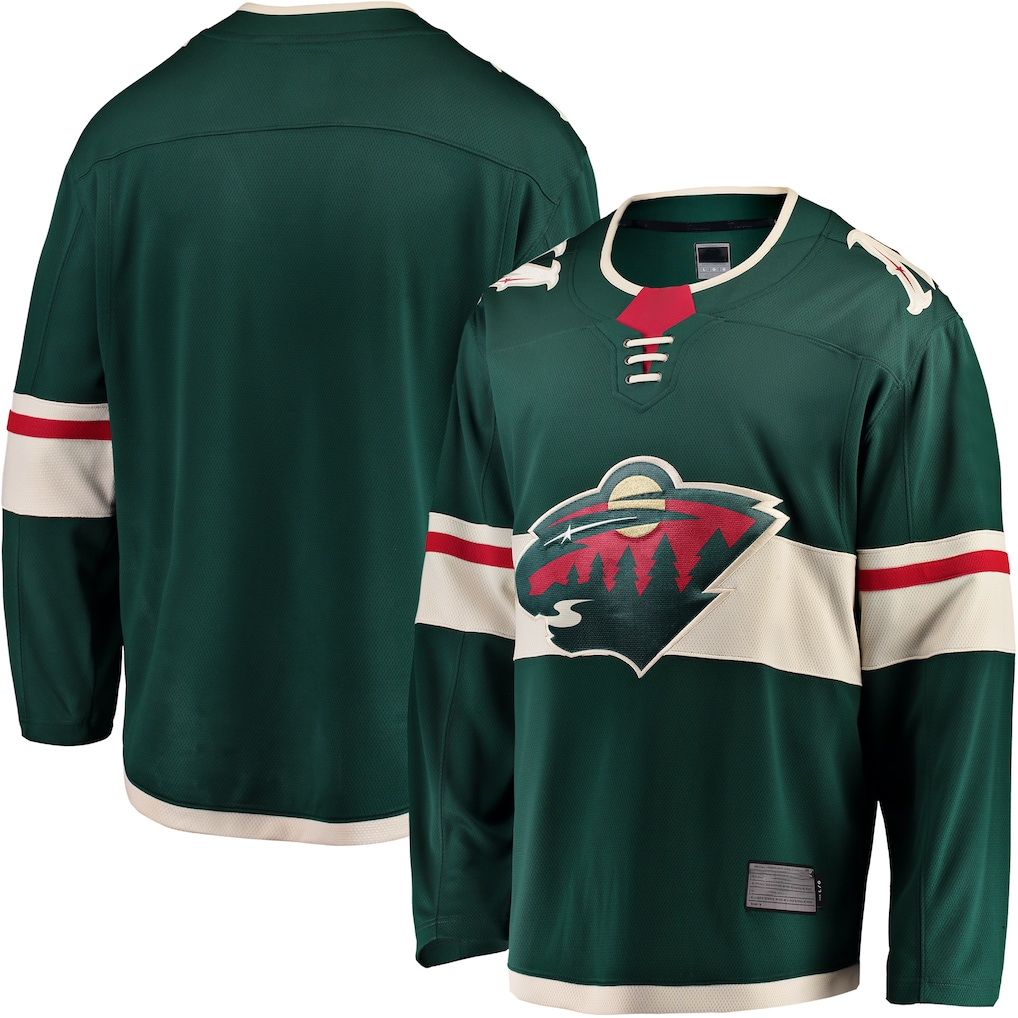Yuxns M.Wild Green Breakaway Home Jerseys