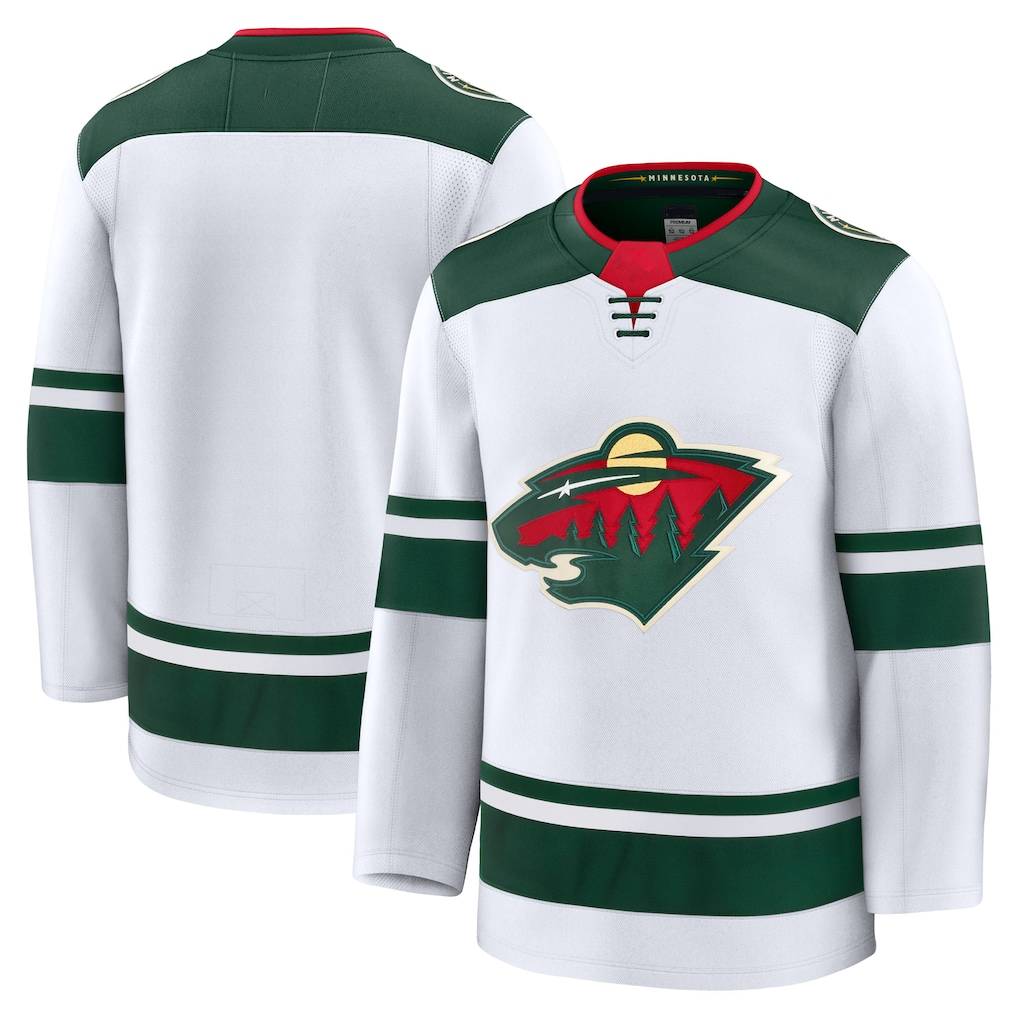 Yuxns M.Wild White Away Premium Jerseys