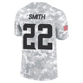 Yuxns MN.Vikings #22 Harrison Smith Player Arctic Camo Salute to Service Limited Stitched Jerseys