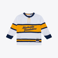 Yuxns N.Predators Filip Forsberg Mitchell & Ness White 2020 Power Play Jerseys