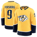 Yuxns N.Predators #9 Filip Forsberg Gold Home Breakaway Jerseys