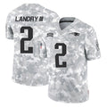 Yuxns NE.Patriots #2 Harold Landry III Player Arctic Camo Salute To Service Limited Game Stitched Jerseys