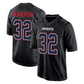 Yuxns NE.Patriots #32 TreVeyon Henderson Player Carbon Fashion Limited Home Game Stitched Jerseys