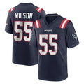 Yuxns NE.Patriots #55 Jared Wilson Player Navy Home Game Stitched Jerseys
