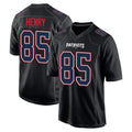 Yuxns NE.Patriots #85 Hunter Henry Player Carbon Fashion Limited Home Game Stitched Jerseys