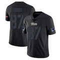 Yuxns NE.Patriots #87 Romeo Doubs Player Black Impact LImited Home Game Stitched Jerseys
