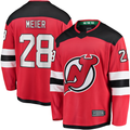 Yuxns NJ.Devils #28 Timo Meier Red Home Breakaway Jerseys