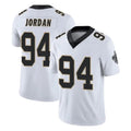 Yuxns NO.Saints #94 Cameron Jordan Player White Limited Vapor Untouchable Home Game Stitched Jerseys