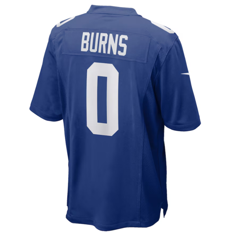 Yuxns NY.Giants #0 Brian Burns Royal Game Player Jersey American Stitched Jerseys