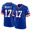 Yuxns NY.Giants #17 Darnell Mooney Player Royal Classic Home Game Stitched Jerseys