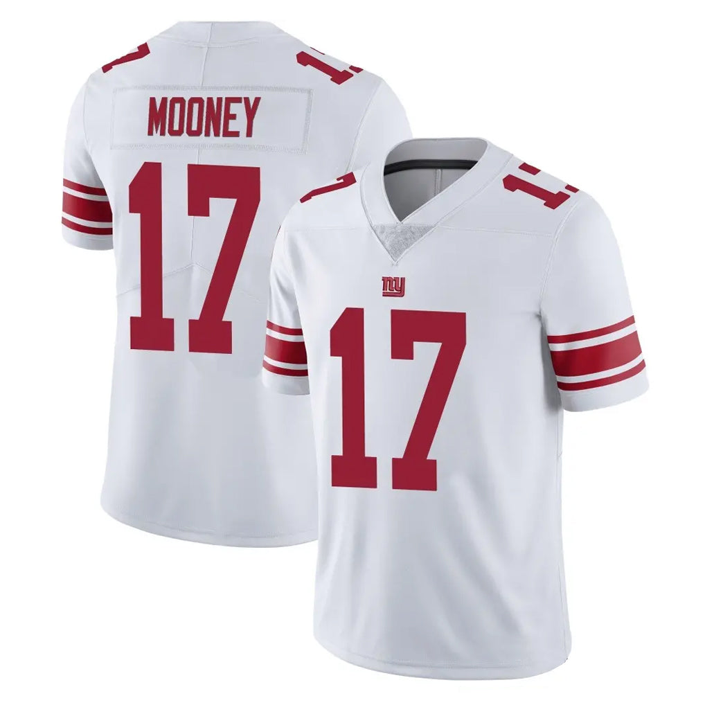 Yuxns NY.Giants #17 Darnell Mooney Player White Limited Vapor Untouchable Home Game Stitched Jerseys