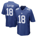 Yuxns NY.Giants #18 Darius Slayton Player Royal Home Game Stitched Jerseys
