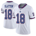 Yuxns NY.Giants #18 Darius Slayton Player White Color Rush Home Game Stitched Jerseys