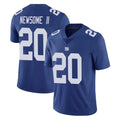 Yuxns NY.Giants #20 Greg Newsome II Player Royal Limited Vapor Untouchable Home Game Stitched Jerseys