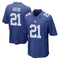 Yuxns NY.Giants #21 Paulson Adebo Player Royal Home Game Stitched Jerseys
