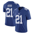 Yuxns NY.Giants #21 Paulson Adebo Player Royal Limited Vapor Untouchable Home Game Stitched Jerseys