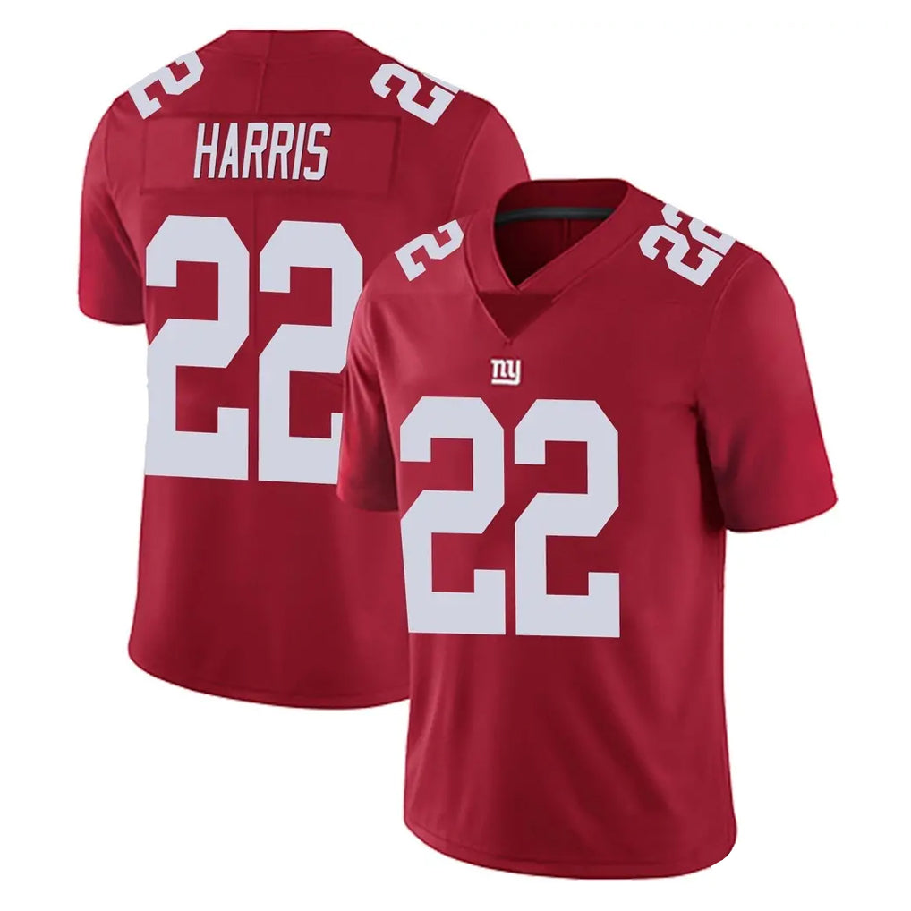 Yuxns NY.Giants #22 Najee Harris Player Red Limited Vapor Untouchable Home Game Stitched Jerseys