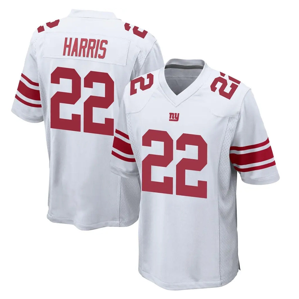 Yuxns NY.Giants #22 Najee Harris Player White Home Game Stitched Jerseys