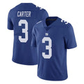 Yuxns NY.Giants #3 Abdul Carter Player Royal Limited Vapor Untouchable Home Game Stitched Jerseys