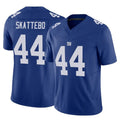 Yuxns NY.Giants #44 Cam Skattebo Player Royal Limited Vapor F.U.S.E. Home Game Stitched Jerseys