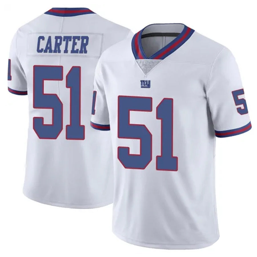 Yuxns NY.Giants #51 Abdul Carter Player Whtie Vapor Limited Stitched Jerseys