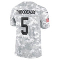 Yuxns NY.Giants #5 Kayvon Thibodeaux Arctic Camo 2024 Salute to Service Stitched Jerseys