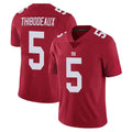 Yuxns NY.Giants #5 Kayvon Thibodeaux Player Red Limited Vapor Untouchable Home Game Stitched Jerseys