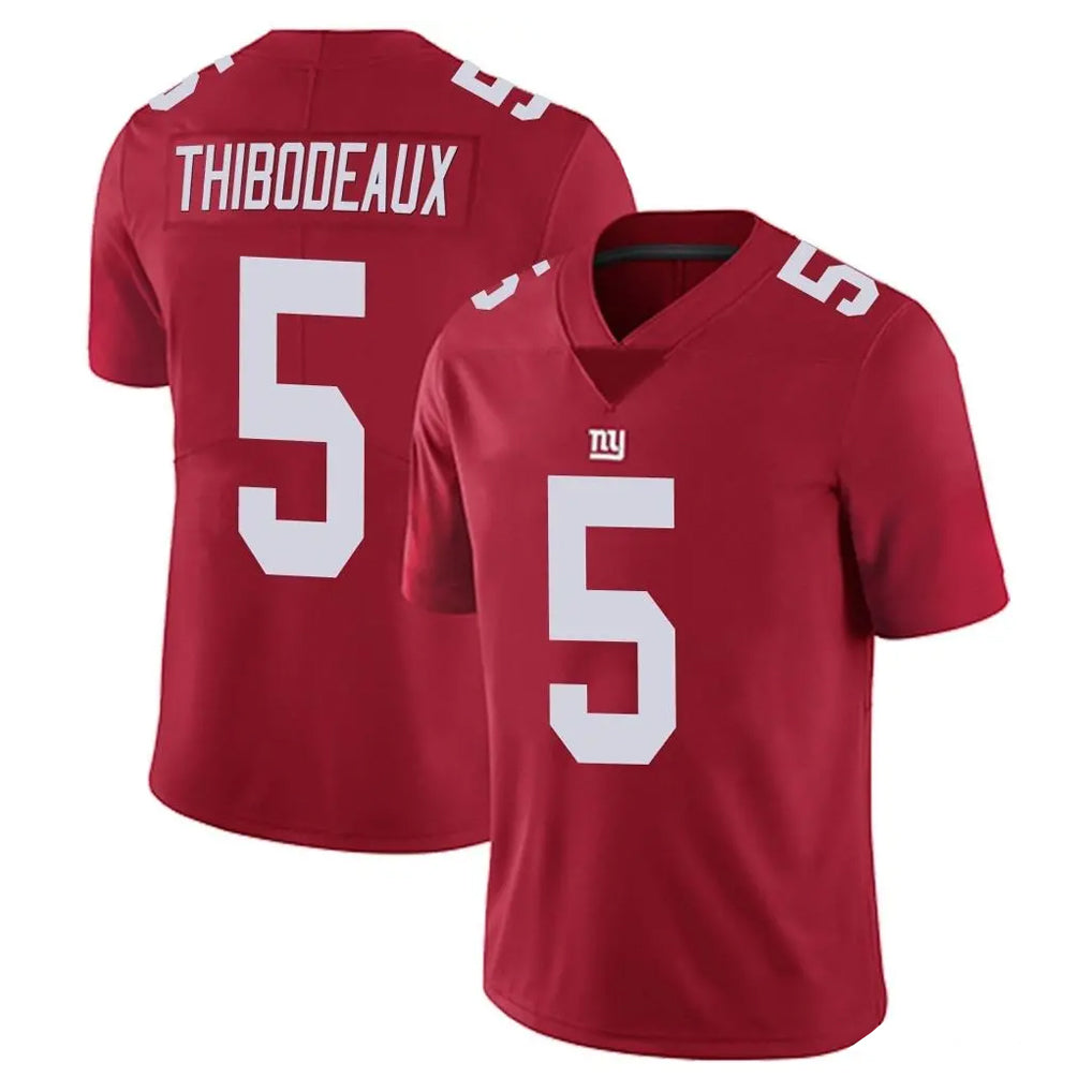Yuxns NY.Giants #5 Kayvon Thibodeaux Player Red Limited Vapor Untouchable Home Game Stitched Jerseys