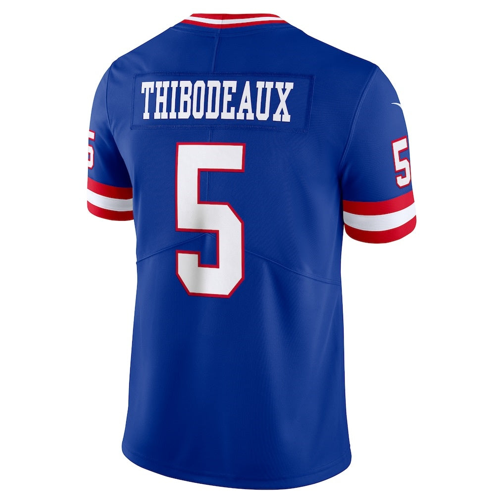 Yuxns NY.Giants #5 Kayvon Thibodeaux Royal Alternate Vapor Untouchable Limited Stitched Jerseys