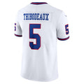 Yuxns NY.Giants #5 Kayvon Thibodeaux White Alternate Vapor Untouchable Limited Stitched Jerseys