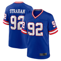 Yuxns NY.Giants #92 Michael Strahan Royal Retired Player Alternate Game Stitched Jerseys