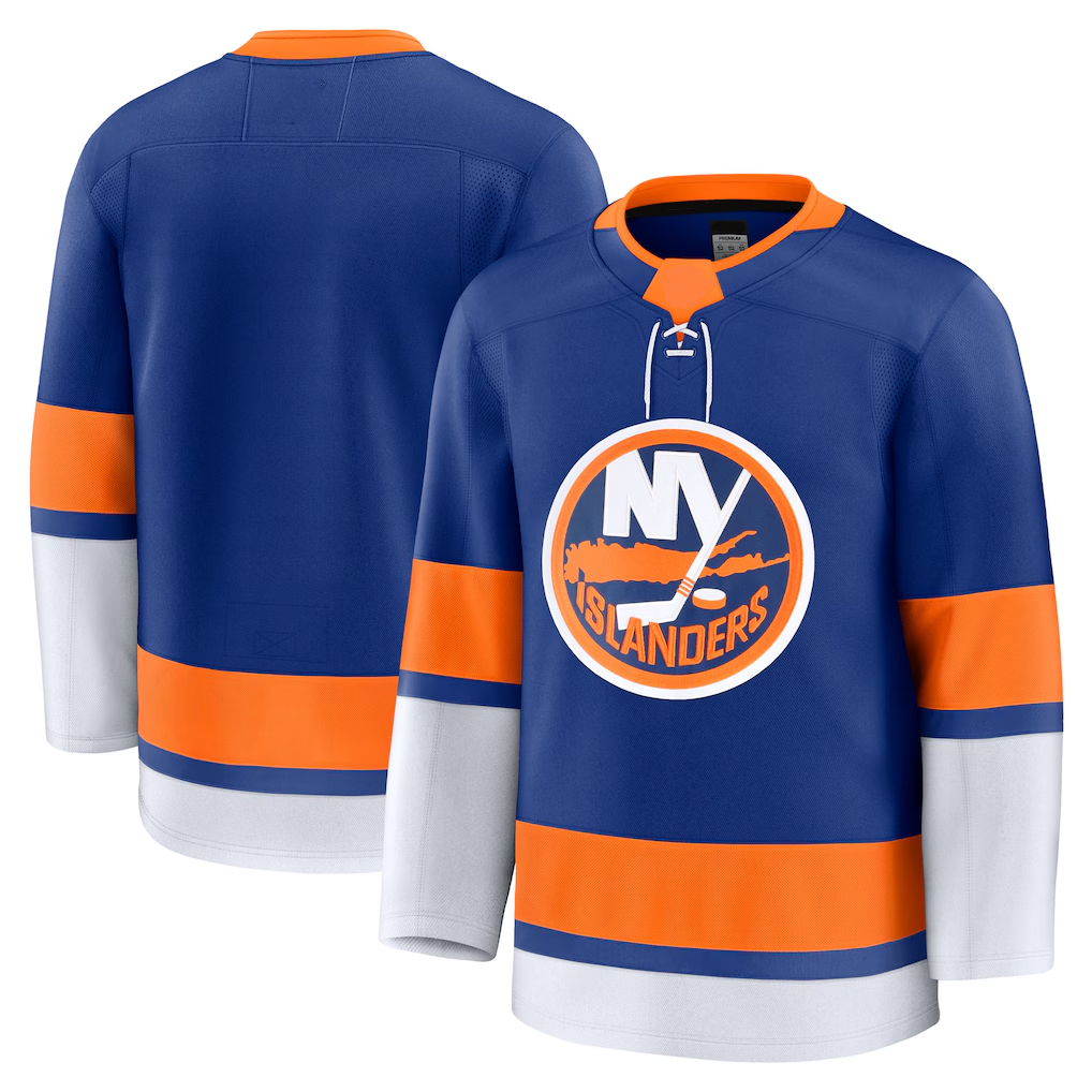 Yuxns NY.Islanders Royal Home Premium Jerseys