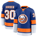 Yuxns NY.Islanders #30 Ilya Sorokin Royal Home Premium Jerseys