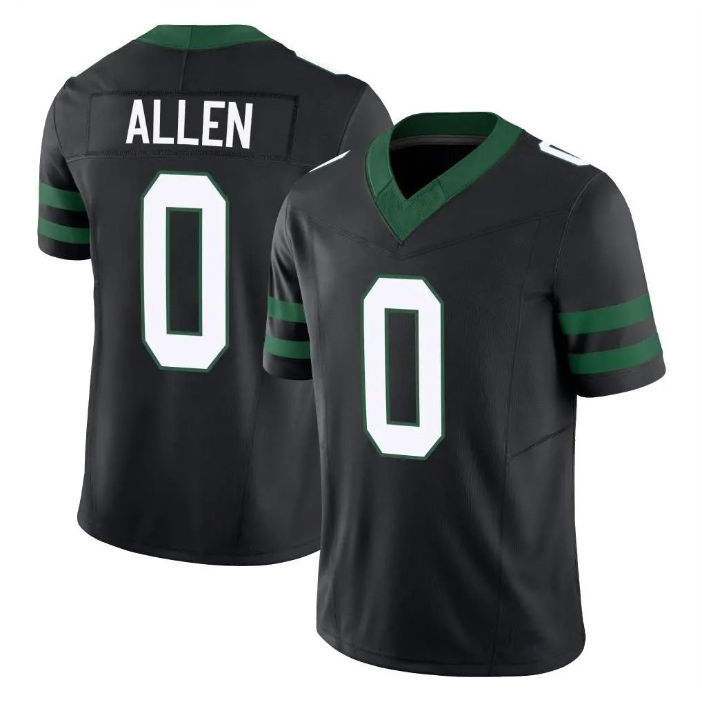 Yuxns NY.Jets #0 Braelon Allen Player Black Vapor F.U.S.E. Limited Stitched Jerseys